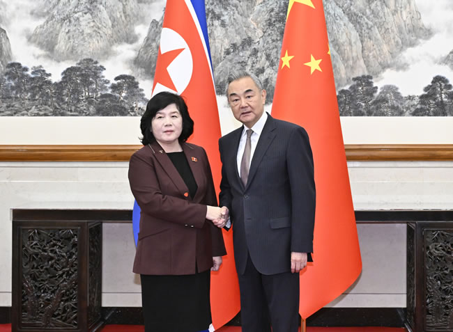 中国北韩外长北京会谈 同声反对霸权单边主义