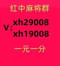 人山人海广东正规红中麻将一元一分2024已更