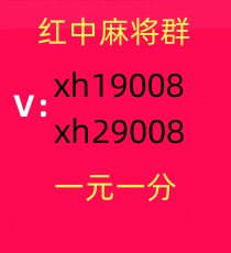 哪里有广东红中麻将群一元一分