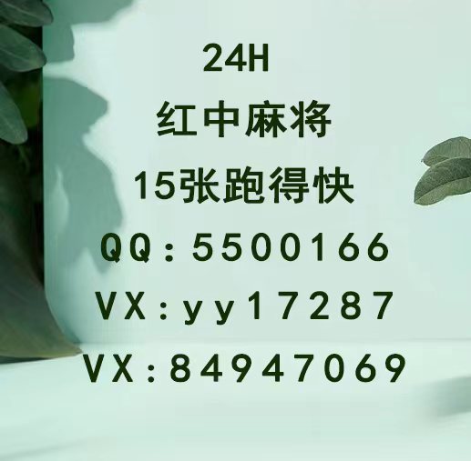 教大家找24小时一元一分广东红中麻将群