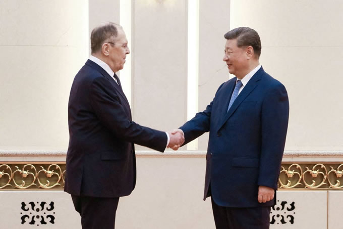 上合组织外长会登场 习近平单独见俄外长 谈普亭访中