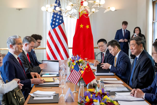 中美瑞典会谈前 中国官媒：清醒认识谈判长期性複杂性