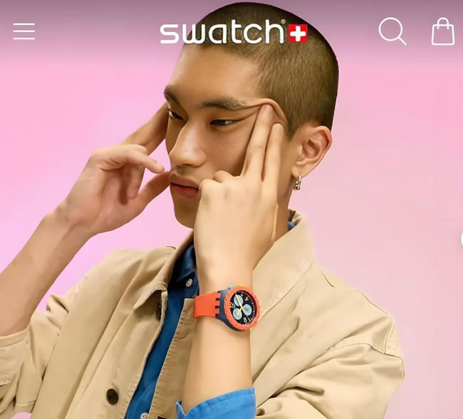 宣传照「瞇瞇眼」遭控辱华 Swatch道歉了