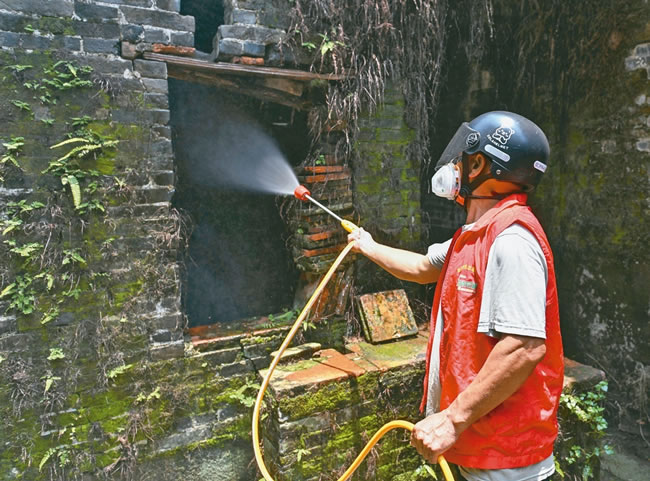 屈公病蔓延 广西被纳入最高风险防控区