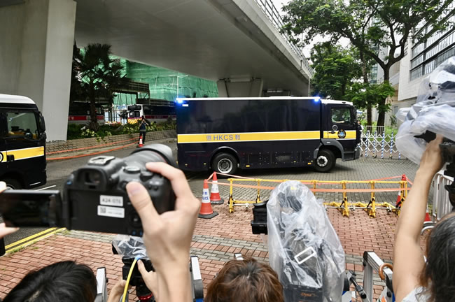 黎智英被控「串谋勾结外国势力」今结案陈词
