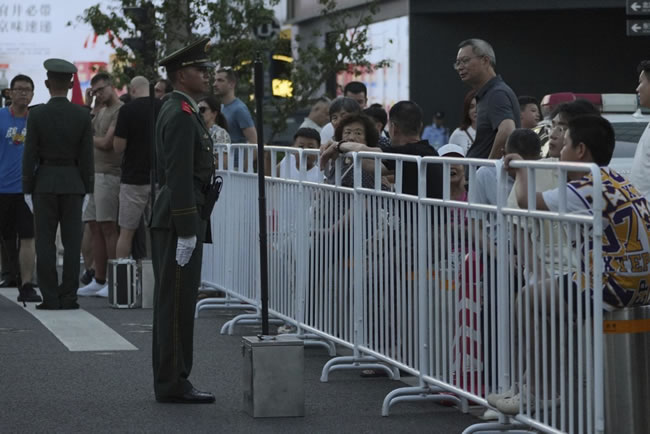 中国抗战80周年纪念活动首次综合演练结束 约2.2万人参与