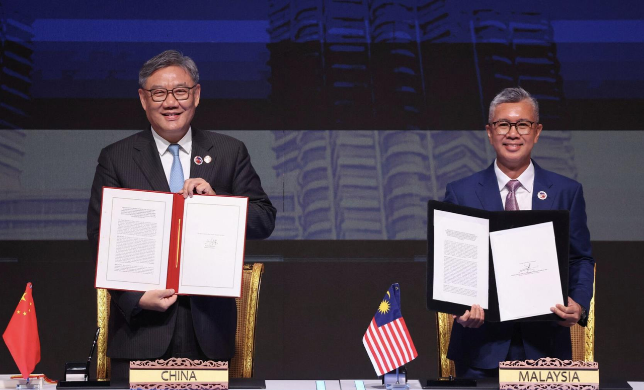 中国与东协签署自贸区3.0版升级议定书 涵盖9大领域