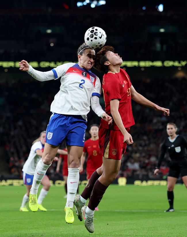 没比男足好? 中国女足0：8输英格兰 平最惨输球纪录